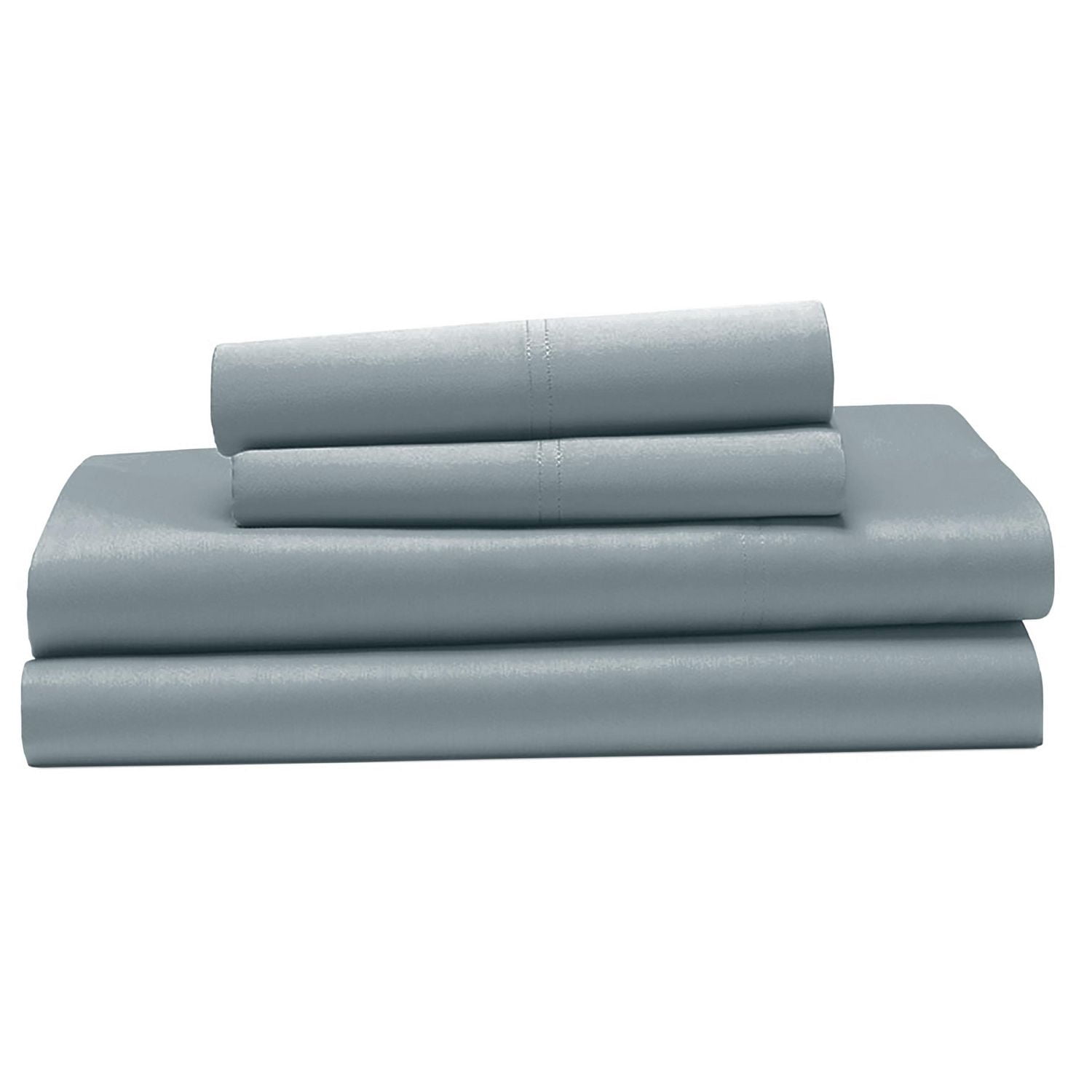 Ensemble de draps 100 % coton à contexture de 400 fils Hometrends, satin de coton