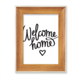 thumbnail image 1 of Welcome Home Quote Desktop Wooden Photo Frame Display Picture Art Painting Multiple Sets, 1 of 3