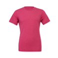 thumbnail image 1 of T-shirt Unisexe à Col Rond en Mélange Triblend à Manches Courtes Bella Canvas, L, Berry Triblend, 1 of 3