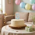thumbnail image 3 of Goleeg Birthday Candles - Number 5 Candle, Colorful Macaron Candles, Cake Decorations, Theme Party Supplies, 3 of 6