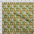 thumbnail image 4 of oneOone Viscose Jersey Light Green Fabric Ikat Sewing Craft Projects Fabric Prints By Yard 60 Inch Wide, 4 of 4