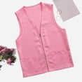 thumbnail image 4 of IMENGL Gilet d'Activité pour Postulant Adulte Tenue de Travail de Supermarché Multi-Poches, Rouge TG, Taille M-3TG, 4 of 4