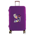 thumbnail image 1 of Travel Luggage Cover Baggage Suitcase Protector Washable Reusable Dustproof Scratch-proof Suitcase Cover Butterfly Print Pattern 8butterfly letter S M, 1 of 6
