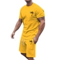 thumbnail image 5 of Men's Suits Quick-Dit Summer Tracksuit for Everyday Casual Outdoor Travel Performance Athletic Set, 5 of 5