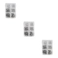 thumbnail image 4 of Shengyu 1 Bag Glass Crystal Eye-catching Easy to Paste Nail Rhinestones DIY Handcraft Different Styles Sweet Gift for Mobile Phone Type 1 320 White 3PCS, 4 of 6