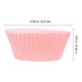 thumbnail image 2 of 200 Pcs Caissettes à Cupcakes Emballages à Cupcakes Moules en Papier pour Cuisson Caissettes à Cupcakes en Papier, 2 of 8