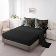 thumbnail image 3 of YST Black Marble 7pcs Bedding Set, Watercolor Abstract Comforter & Duvet, King, 3 of 4