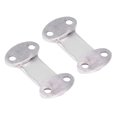thumbnail image 3 of Fdit Webbing Pressure Buckles,Stainless Steel 316 Pressure Buckle,2Pcs Webbing Pressure Buckles Stainless Steel 316 Press Buckle for Tightening Straps, 3 of 8