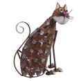 thumbnail image 1 of Solar Lamp, Cat Figurine Patio Light Waterproof Iron  For Outdoor, 1 of 8