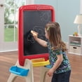 thumbnail image 2 of Step2 All Around Plastic Two-sided Easel for Toddlers includes 94-piece Foam Magnet set for Ages 3 years and up, 2 of 6