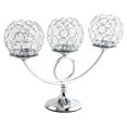 thumbnail image 2 of jifeng 3 Arm Candelabras Crystal Candle Holder Candlesticks Home Table Centerpieces, 2 of 8
