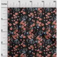 thumbnail image 2 of oneOone Cotton Cambric Red Fabric Floral Craft Projects Decor Fabric Printed By The Yard 42 Inch Wide, 2 of 4