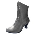thumbnail image 2 of LSLJS Bottes à Talons Hauts Jusqu'au Genou pour Femmes, Bottes Unies à Lacets pour Femmes, Bottillons à Bout Rond, Bottes à Talon Moyen, Chaussures, Bottes Jusqu'au Genou pour Femmes, 2 of 4