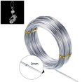 thumbnail image 2 of Soft Aluminium Wire, Flexibility Bendable Process Line Metal Craft DIY Accessories Strong Jewelry Making Beading Wire Make Doll Skeletons  Bike Models Or Military Models, 2 of 8