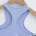 thumbnail image 3 of AherBiu Workout Tops for Women Racerback Sleeveless Cropped Ribbed Tank Top Crewneck Slim Yoga Cami Shirt, 3 of 7