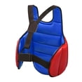 thumbnail image 2 of Almencla Protège-Poitrine de Karaté Équipement Protecteur de Côtes Protection de Boxe Corporelle Coussinet Mma Rouge Bleu TP, 2 of 8