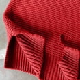 thumbnail image 5 of IROINID Women's Turtleneck Pullover Sweater Solid Color Loose Mid-Length Long Sleeve Thick Line Sweater, 5 of 5