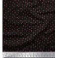 thumbnail image 1 of Soimoi Polyester Crepe Fabric Alphabets Shirting Print Sewing Fabric Yard 52 Inch Wide, 1 of 3