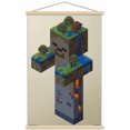 thumbnail image 1 of Minecraft - Zombie Swamp Wall Poster, 14.725" x 22.375" Framed, 1 of 4