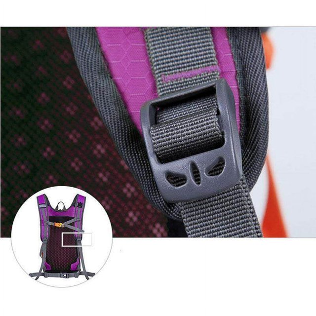Dalazy Sac d'Hydratation Violet Sac à Vessie Cyclisme Bicyclette Vélo Randonnée Sac à Dos