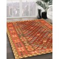 thumbnail image 2 of Ahgly Company Indoor Square Traditional Orange Southwestern Area Rugs, 8' Square, 2 of 6