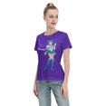 thumbnail image 4 of Women's Basic Short Sleeve T-Shirt Sailor Moon Mizuno Ami, 4 of 6