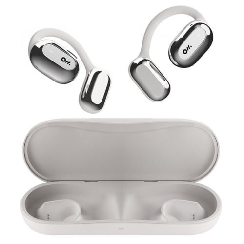 Oladance Wearable Stereo Open-Ear Wireless Bluetooth Earbuds (Space Silver)