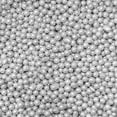 thumbnail image 1 of SPRINKLES NON PAREIL SATIN SILVER 3mm 100 G, 1 of 2