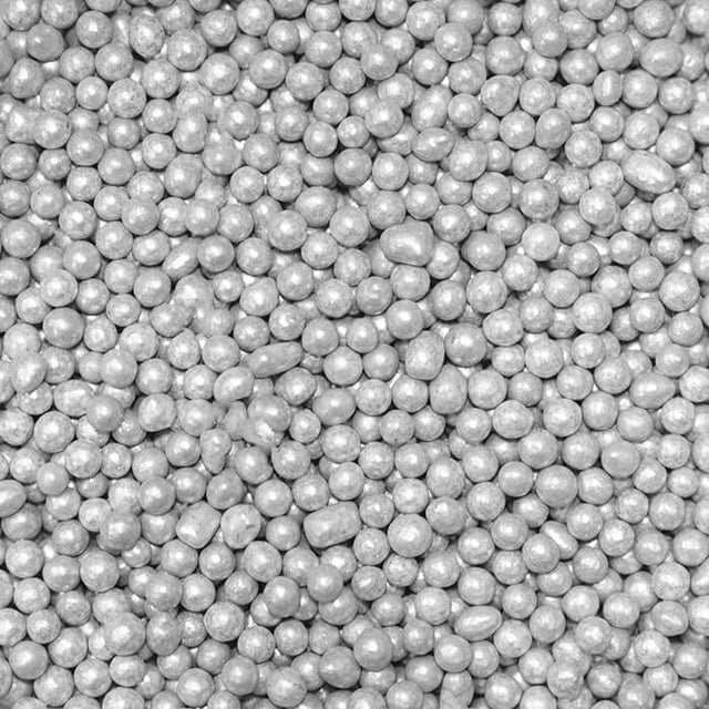 SPRINKLES NON PAREIL SATIN SILVER 3mm 100 G