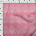 thumbnail image 2 of oneOone Polyester Lycra Fabric Leaves & Floral Block Decor Fabric Printed BTY 56 Inch Wide, 2 of 4