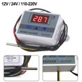 thumbnail image 2 of 12V 24V 220V Professionnel W3002 Régulateur de Température LED Numérique 10A Régulateur de Thermostat XH-3002, 2 of 8