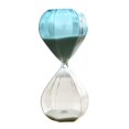 thumbnail image 2 of GROWTH TANK Ornament Novelty Glass Hourglass Timepiece Table Decor Lightweight Sandglass Blue, 2 of 9