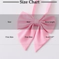 thumbnail image 3 of Xfvqtps Girls Bow Tie Solid Color Bowties Adjustable Neckties for Uniform School Party Purple, 3 of 4