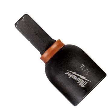 49-66-4516 - Douille de Pilote d'Écrou 7/16x1-3/8 Po 1/4 Po DRIVE Magnétique (3 Pcs/pkg)