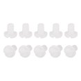 thumbnail image 1 of Unique Bargains Nylon Machine Screws, M3x4mm Slotted Pan Head Fasteners Bolts, White 50Pack, 1 of 4