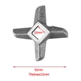 thumbnail image 1 of Professional Steel Kitchen Food Meat Grinder Blade Durable & Rust , 5 Different Blades, Suitable Grind Size for Homemade Sausage, Stand Mixer Replacement Part, 1 of 8