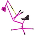 thumbnail image 1 of The Big Dig Ride-On Excavator Sandbox Digger, Metal Toy with 360-Degree Seat, Pink, 1 of 9
