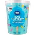 thumbnail image 1 of Great Value Blue Raspberry Flavoured Cotton Candy, 1 of 5
