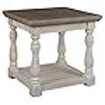 thumbnail image 2 of Signature Design by Ashley - Havalance Farmhouse End Table, Whitewash/Brown Wood, 2 of 4