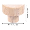 thumbnail image 3 of 20pcs Furniture Knobs Drawer Knobs Cabinet Handles Drawer Knobs Pull Handles with Screws, 3 of 8