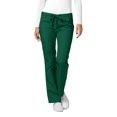 thumbnail image 1 of Adar Universal Women's Straight Leg Scrub Pants, Drawstring, Durable Poplin, Black, 1 of 7
