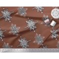 thumbnail image 2 of Soimoi Rayon Fabric Floral Block Printed Craft Fabric by The Yard 42 Inch Wide, 2 of 3