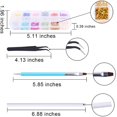 thumbnail image 2 of Trousse d'Ongles pour Fille pour Filles de 8 à 12 Ans Strass pour Ongles Gemmes pour Ongles Ongles Ongles Cristaux pour Ongles Paillettes pour Ongles Trousse d'Ongles ABS, 2 of 5
