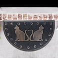 thumbnail image 3 of Caoutchouc Halfmoon Lover Cats 18 X 30, 3 of 3