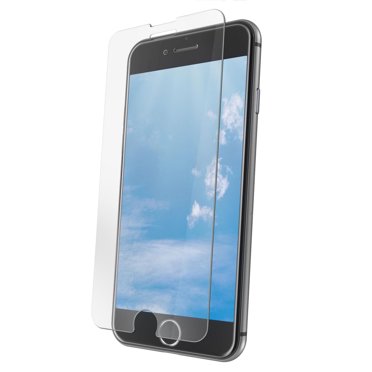 onn. Corning Glass Screen Protector for iPhone 6/6s/7/8/SE 2020/SE 2022 Screen Protector, Made with Durable Glass by Corning®, with Advanced Easy Application Tray