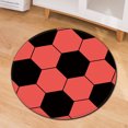 thumbnail image 4 of Boovnll Rugs for Bedroom, Family Creative Football Basketball Bedroom Living Room Carpet Floor Mat Nursery, Bedroom, Home Decor, Area Rug, Bedroom Rug, Area Rug, Rugs, 4 of 6