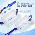 thumbnail image 4 of Electrostatic Duster Kit with 30 Refills, Long & Short Handle, Washable Microfiber Duster for Home Furniture Corners Cars Blinds Cleaning, 4 of 9