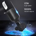 thumbnail image 4 of Usb To Usb Extension Cable Portable Car Vacuum Cleaner, Cordless Lightweight Strong Suction Wet/Dry Handheld Vacuum Usb Rechargeable Li- Hand Vacuum for Pet Hair, Home, Office and Car, 4 of 9