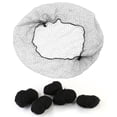 thumbnail image 2 of Filets à Cheveux 100 Pcs Filets à Cheveux Maille à Bord Élastique Invisible (Noir), 2 of 6