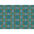 thumbnail image 1 of Ahgly Company Machine Washable Indoor Rectangle Transitional Mint Green Area Rugs, 4' x 6', 1 of 7